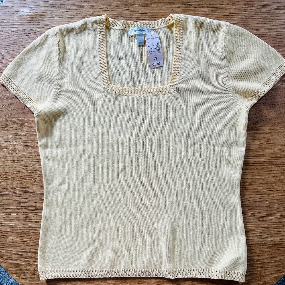 Dress Barn Knit Top Size XL